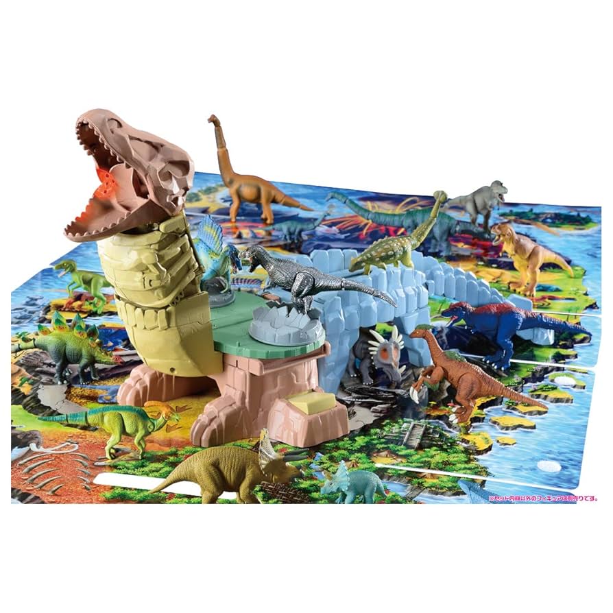 Amazon.co.jp: タカラトミー 『 アニア 合体! 恐竜探検島